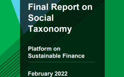 Taxonomieverordening wordt uitgebreid met een sociale taxonomie